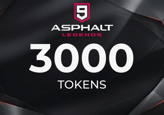 Asphalt 9: Legends - 3000 Tokens Direct Top-Up - GLOBAL